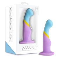 5.83in Unisex Silicone Soft Rainbow Dildo Sex Toy For Gay LGBT
