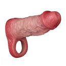 5.87in Liquid Silicone Hollow Cock Sleeve Dildo For Enlargement Thicken