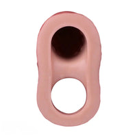 5.87in Liquid Silicone Hollow Cock Sleeve Dildo For Enlargement Thicken