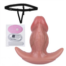5.87in Small Automatic Vibrating Realistic Dildo Butt Plug Tail Mouth Gag