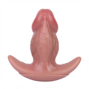 5.87in Small Automatic Vibrating Realistic Dildo Butt Plug Tail Mouth Gag