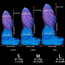 5.89in 6.29in 6.69in Monster Silicone Tentacle Sleeve Dildo For Enlargement