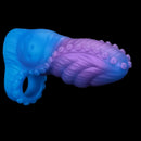 5.89in 6.29in 6.69in Monster Silicone Tentacle Sleeve Dildo For Enlargement