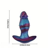 5.8in 6.89in 7.89in Silicone Stretcher Soft Wearable Anal Plug Dildo