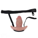 5.8in Hairy Penis 10 Frequency Vibration Role Play Dildo Tail Butt Plug