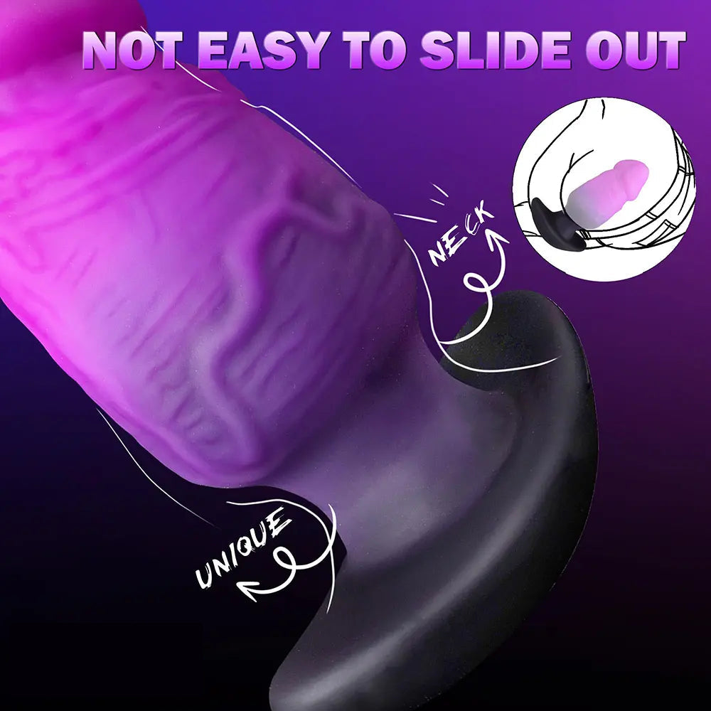 5.8in Silicone Thick Soft Wearable Dildo For Prostate Massage Stimulation