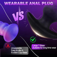 5.8in Silicone Thick Soft Wearable Dildo For Prostate Massage Stimulation