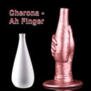 5.91in 6.1in Fantasy Liquid Silicone Soft Fist Hands Dildo For Anal Sex