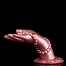 5.91in 6.1in Fantasy Liquid Silicone Soft Fist Hands Dildo For Anal Sex