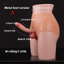 5.91in 6.69in Lesbian Strap On Dildo Soft Hollow Dildo Wearable Panty