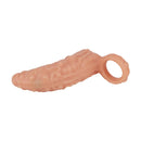5.91in 6.69in Vibrating Cock Sleeve Dildo With Cock Ring For Gay Men
