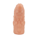 5.91in 6.69in Vibrating Cock Sleeve Dildo With Cock Ring For Gay Men