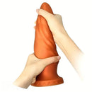5.91in 7.09in 8.27in 9.45in Silicone Soft Big Odd Anal Plug Dildo