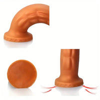 5.91in 7.09in 8.27in 9.45in Silicone Soft Big Odd Anal Plug Dildo