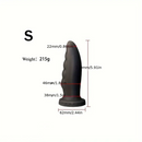 5.91in 7.09in 8.27in 9.45in Silicone Soft Big Odd Anal Plug Dildo