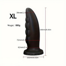 5.91in 7.09in 8.27in 9.45in Silicone Soft Big Odd Anal Plug Dildo