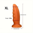 5.91in 7.09in 8.27in 9.45in Silicone Soft Big Odd Anal Plug Dildo