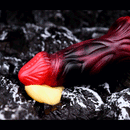 5.91in 7.17in Silicone Cock Sleeve Soft Vibrating Hollow Fantasy Odd Dildo
