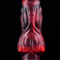 5.91in 7.17in Silicone Cock Sleeve Soft Vibrating Hollow Fantasy Odd Dildo