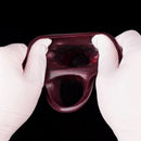 5.91in 7.17in Silicone Cock Sleeve Soft Vibrating Hollow Fantasy Odd Dildo