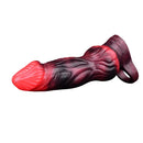 5.91in 7.17in Silicone Cock Sleeve Soft Vibrating Hollow Fantasy Odd Dildo