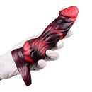 5.91in 7.17in Silicone Cock Sleeve Soft Vibrating Hollow Fantasy Odd Dildo