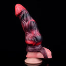 5.91in 7.17in Silicone Cock Sleeve Soft Vibrating Hollow Fantasy Odd Dildo
