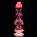 5.91in 7.17in Silicone Cock Sleeve Soft Vibrating Hollow Fantasy Odd Dildo