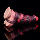5.91in 7.17in Silicone Cock Sleeve Soft Vibrating Hollow Fantasy Odd Dildo