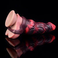5.91in 7.17in Silicone Cock Sleeve Soft Vibrating Hollow Fantasy Odd Dildo