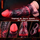 5.91in 7.17in Silicone Cock Sleeve Soft Vibrating Hollow Fantasy Odd Dildo