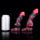 5.91in 7.17in Silicone Cock Sleeve Soft Vibrating Hollow Fantasy Odd Dildo
