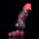 5.91in 7.17in Silicone Cock Sleeve Soft Vibrating Hollow Fantasy Odd Dildo