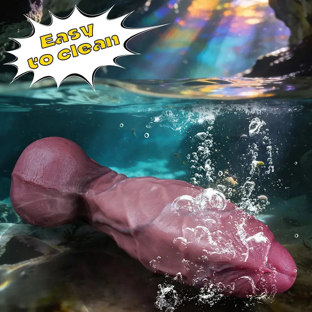 5.91in 7.48in 8.86in 10.43in Realistic Silicone Uncut Thick Dildo Sex Product
