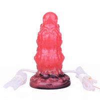 5.91in Fantasy Octopus Tentacle Silicone Soft Inflatable Spraying Water Dildo