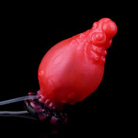 5.91in Fantasy Octopus Tentacle Silicone Soft Inflatable Spraying Water Dildo
