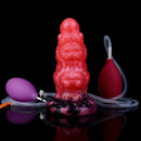 5.91in Fantasy Octopus Tentacle Silicone Soft Inflatable Spraying Water Dildo