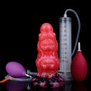 5.91in Fantasy Octopus Tentacle Silicone Soft Inflatable Spraying Water Dildo