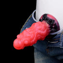 5.91in Fantasy Octopus Tentacle Silicone Soft Inflatable Spraying Water Dildo