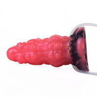 5.91in Fantasy Octopus Tentacle Silicone Soft Inflatable Spraying Water Dildo