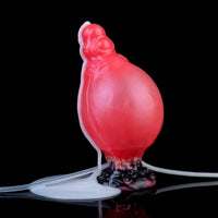 5.91in Fantasy Odd Silicone Soft Inflatable Spraying Water Dildo Love Toy