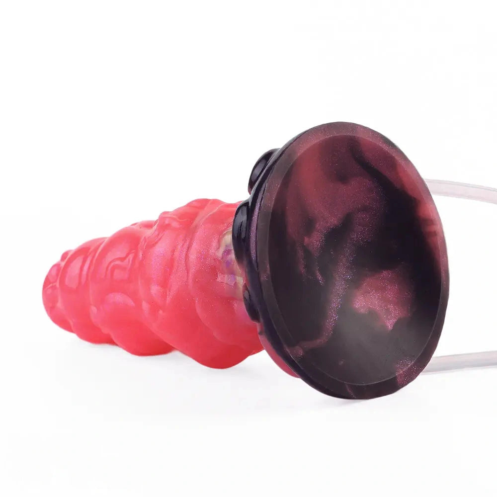 5.91in Fantasy Odd Silicone Soft Inflatable Spraying Water Dildo Love Toy
