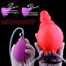 5.91in Fantasy Odd Silicone Soft Inflatable Spraying Water Dildo Love Toy