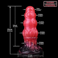 5.91in Fantasy Odd Silicone Soft Monster Cock Dildo Intimate Pleasure Toy