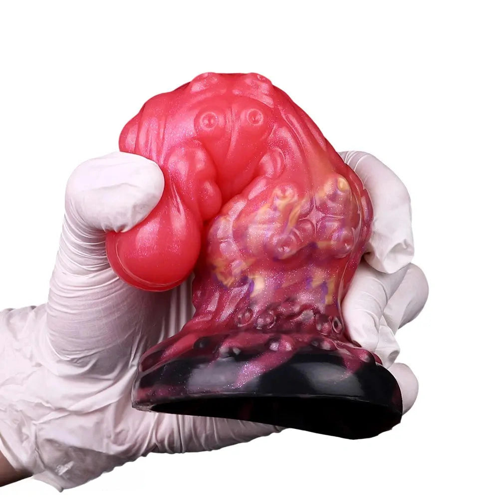 5.91in Fantasy Silicone Soft Monster Cock Dildo With Suction Cup Sex Toy