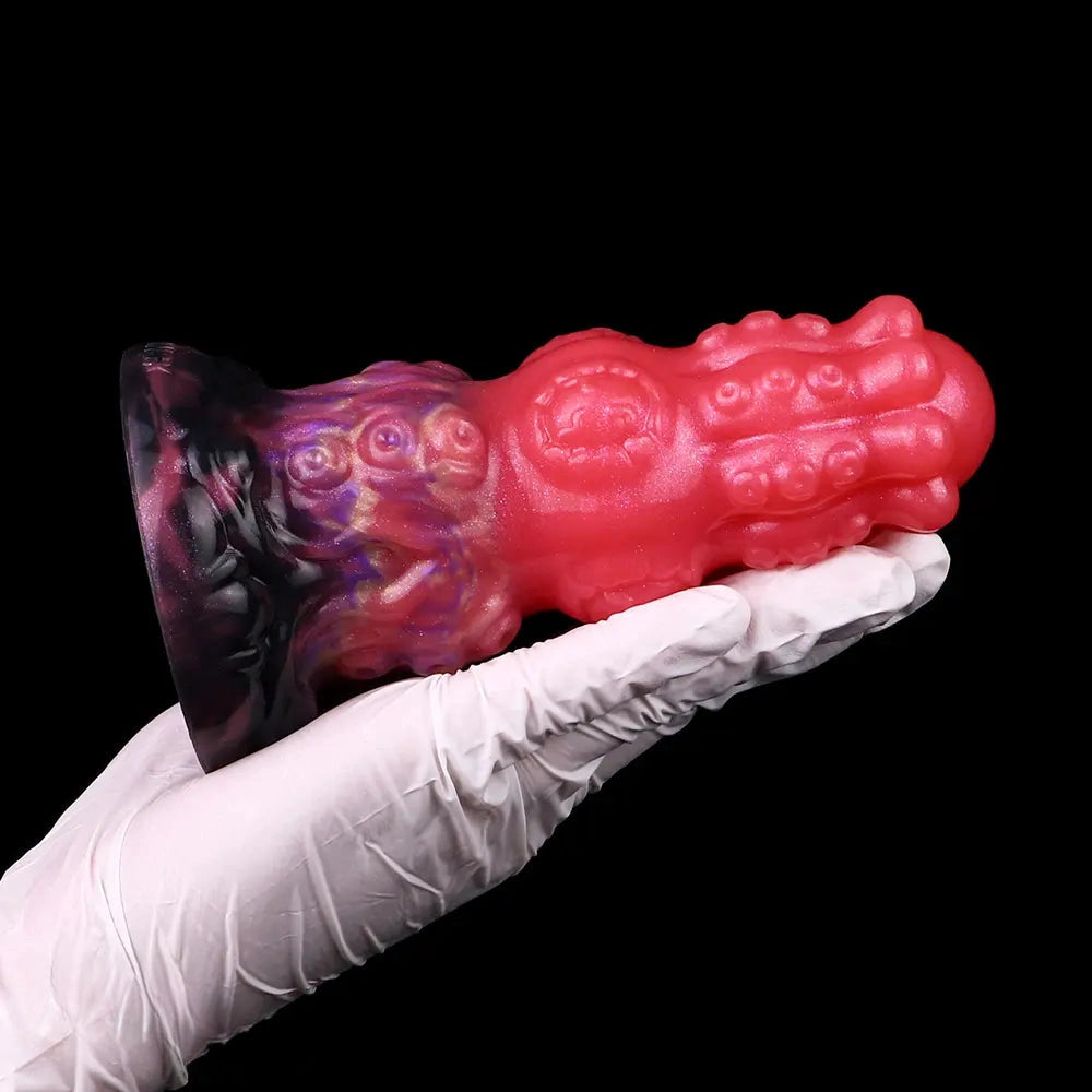 5.91in Fantasy Silicone Soft Odd Dildo Adult Intimate Pleasure Sex Toy
