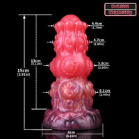 5.91in Fantasy Silicone Soft Odd Dildo Adult Intimate Pleasure Sex Toy
