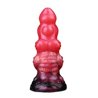 5.91in Fantasy Silicone Soft Odd Dildo Durable Construction Cock Sex Toy