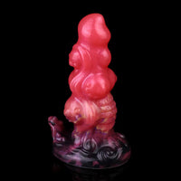 5.91in Fantasy Silicone Soft Odd Dildo Durable Construction Cock Sex Toy