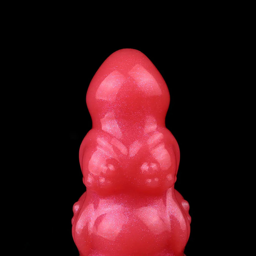 5.91in Fantasy Silicone Soft Odd Dildo Durable Construction Cock Sex Toy